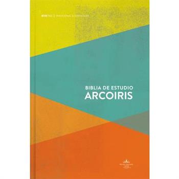 Rvr 1960 Biblia de Estudio Arcoiris, Multicolor Tapa Dura