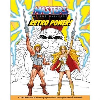 Masters of the Universe: Retro Power! Coloring Book