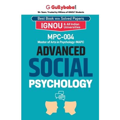 MPC-04 Advanced Social Psychology