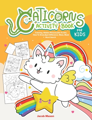Caticorns Activity Book For Kids