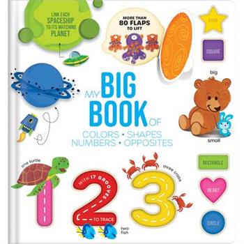 Touch, Trace, and Learn!: My Big Book of Colors, Shapes, Numbers, & Opposites