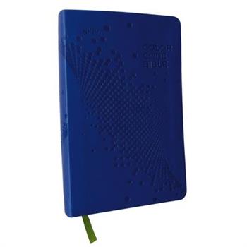 Nkjv, Color Code Bible for Kids, Blue Leathersoft, Comfort Print