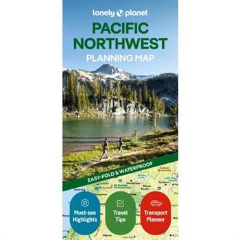 Lonely Planet Pacific Northwest Planning Map