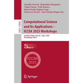 Computational Science and Its Applications - Iccsa 2025 Workshops
