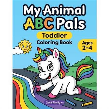 My Animal ABC Pals Toddler Coloring Book