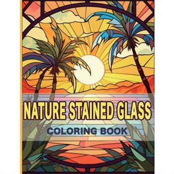 Nature Stained Glass Coloring Book