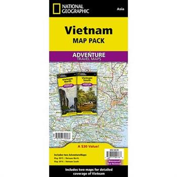 National Geographic Adventure Map Vietnam