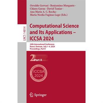 Computational Science and Its Applications - Iccsa 2024