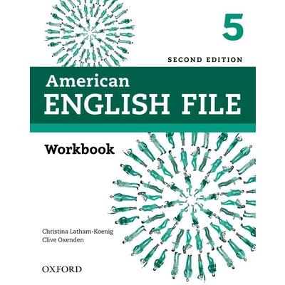 American English File 2e Workbook Level 5 2019 Pack