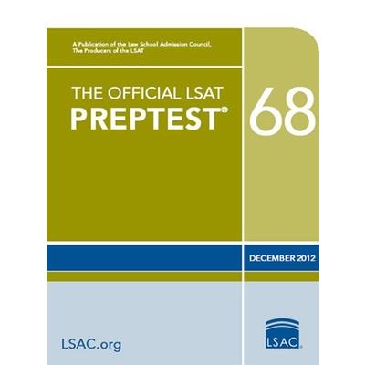 The Official Lsat Preptest 68