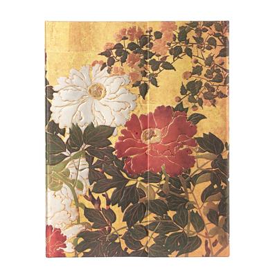 Paperblanks Natsu Rinpa Florals Hardcover Journal Ultra Lined Wrap 144 Pg 120 GSM
