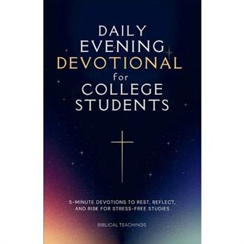 Daily Evening Devotional For College Students
