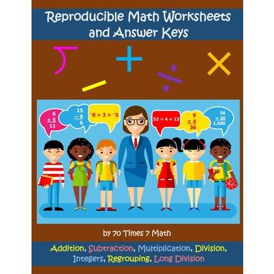 Reproducible Math Worksheets and Answer Keys