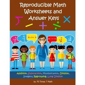 Reproducible Math Worksheets and Answer Keys