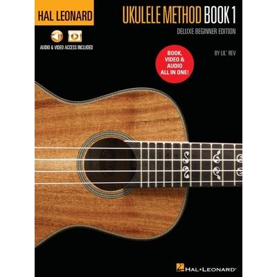 Hal Leonard Ukulele Method Deluxe Beginner Edition: Includes Book, Video and Audio All in One!