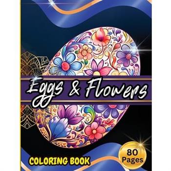 Eggs & Floawers Coloring Book