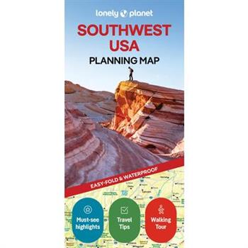 Lonely Planet Southwest USA Planning Map