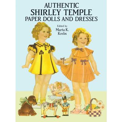 Authentic Shirley Temple Paper Dolls and Dresses