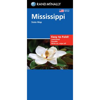 Rand McNally Easy to Fold: Mississippi State Laminated Map