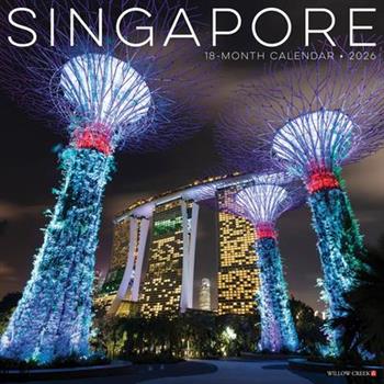 Singapore 12 X 12 Wall Calendar