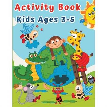 Activity Book for Kids Ages 3-5