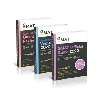 GMAT Official Guide 2020 Bundle: 3 Books + Online Question Bank