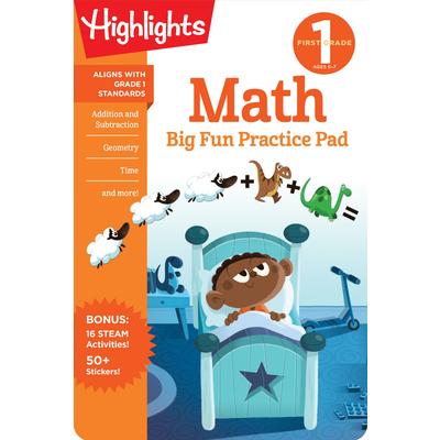 First Grade Math Big Fun Practice Pad