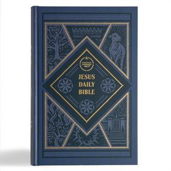 CSB Jesus Daily Bible, Hardcover