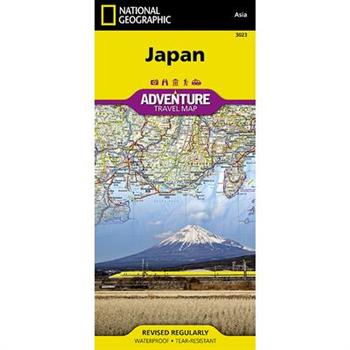 National Geographic Japan Map