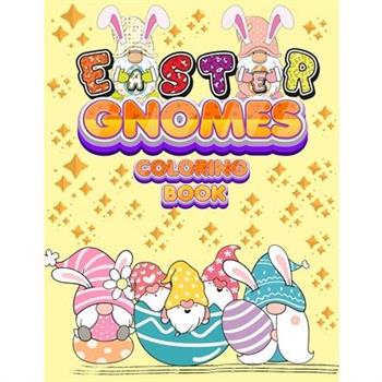 Easter Gnomes Coloring Book