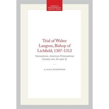 Trial of Walter Langton, Bishop of Lichfield, 1307-1312