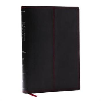 Nkjv-Net Parallel New Testament with Net Translators' Notes, Black Leathersoft, Red Letter, Comfort Print
