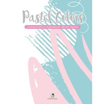 Pastel Colors Composition Notebook Wide Ruled