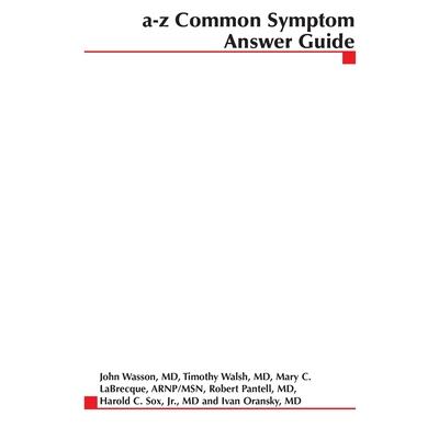 A-Z Common Symptom Answer Guide