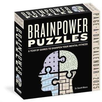 Brainpower Puzzles Page-A-Day(r) Calendar 2025