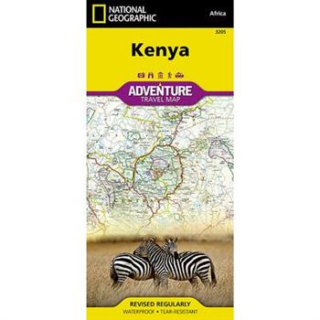 National Geographic Kenya Map