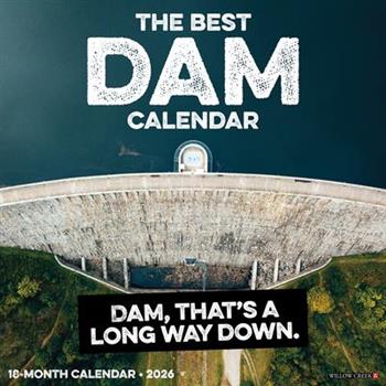 The Best Dam Calendar 12 X 12 Wall Calendar