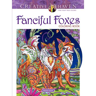 Fanciful Foxes Coloring Book