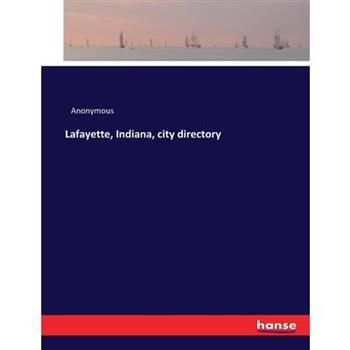 Lafayette, Indiana, city directory