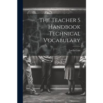 The Teacher S Handbook Technical Vocabulary