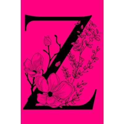 ZMonogram Initial Letter Notebook