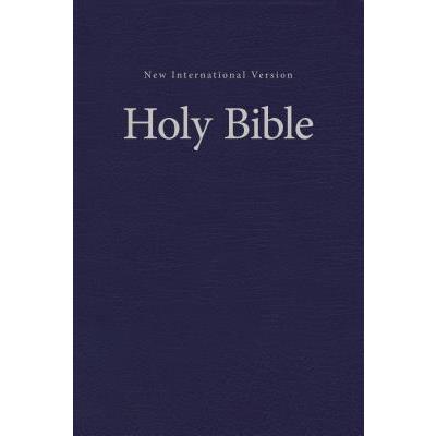 NIV- Church Bible (Value Pew Bible)- Hardcover- Blue