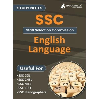 Study Notes for English Language - Topicwise Notes for CGL, CHSL, SSC MTS, CPO and Other SSC Exams with Solved MCQs