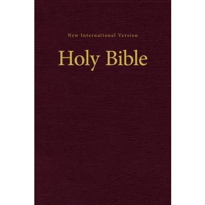 NIV, Value Pew and Worship Bible, Hardcover, Burgundy