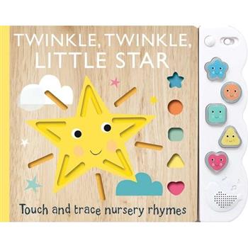 Touch and Trace Nursery Rhymes: Twinkle, Twinkle Little Star with 5-Buttton Light and Sound