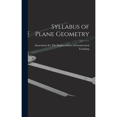 Syllabus of Plane Geometry