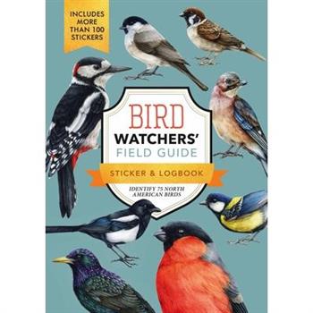 Bird Watchers' Field Guide Sticker & Logbook