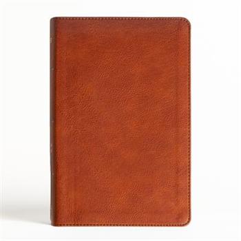 NASB Large Print Personal Size Reference Bible, Burnt Sienna Leathertouch