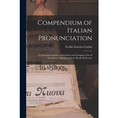 Compendium of Italian Pronunciation