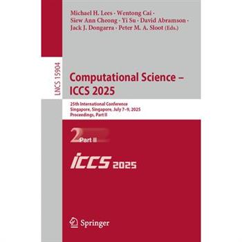 Computational Science - Iccs 2025